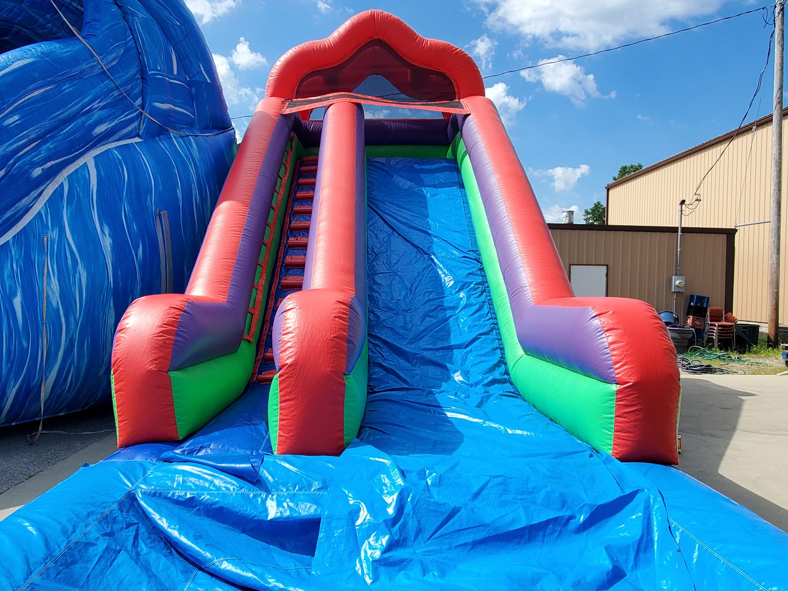18Ft Wild Splash Inflatable Water Slide Rental - STL Interactives Events & Rentals