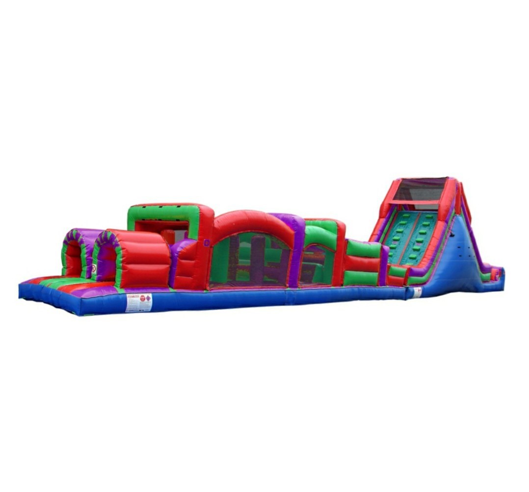 obstacle course inflatable giant 65ft rental rentals