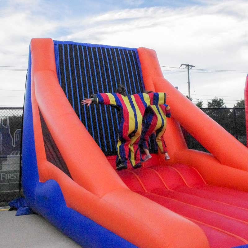 Velcro Wall inflatable Rental Woodstock IL and surroundings